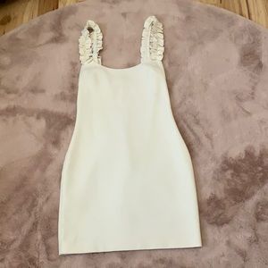 Cream Likely mini dress size 4